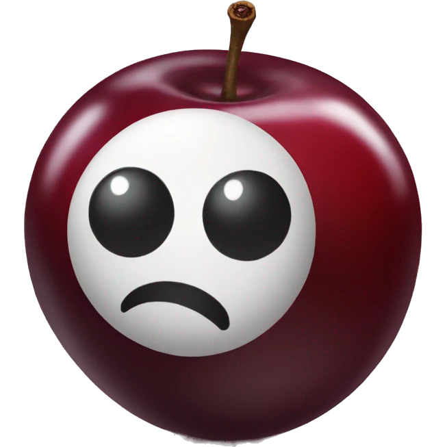 Two 8 ball cherries emoji