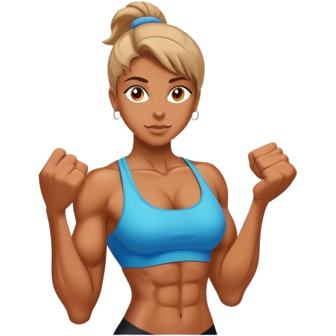 Sport woman emoji