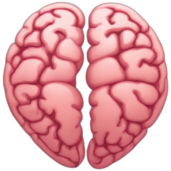 half brain half heart emoji