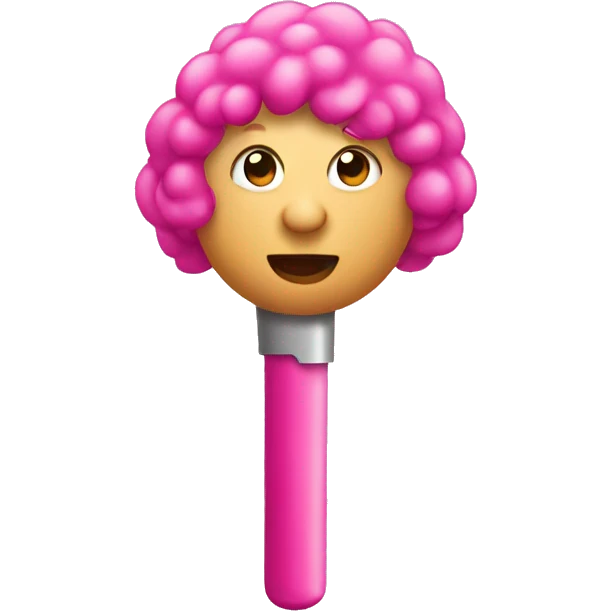 Pinker Zauberstab emoji