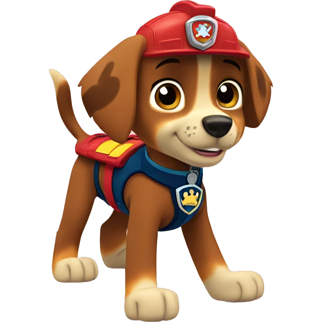 Paw patrol but it’s not a person place or thing.  emoji