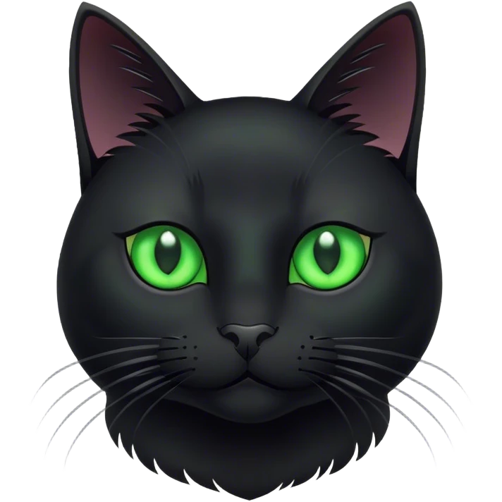 Black cat emoji