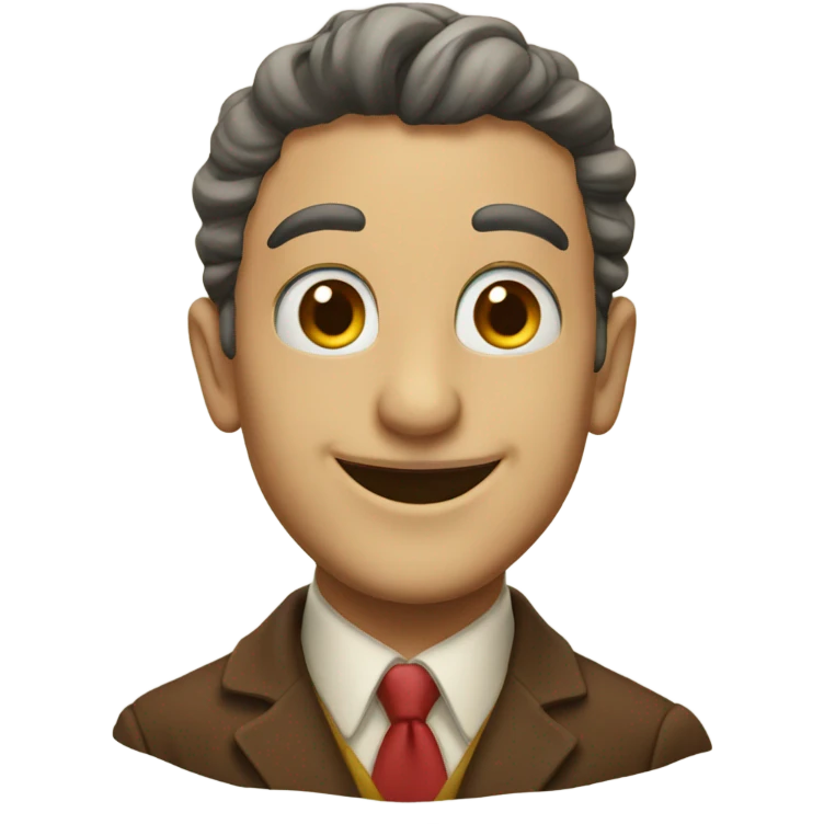 smiling Italian clow emoji