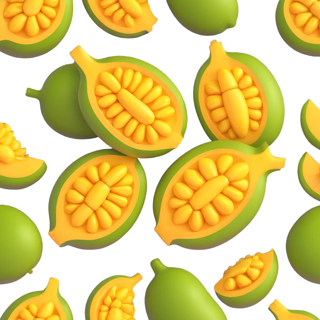 whole jackfruit, yellow-green, diagonal orientation, elliptical shape, detailed jackfruit skin texture emoji