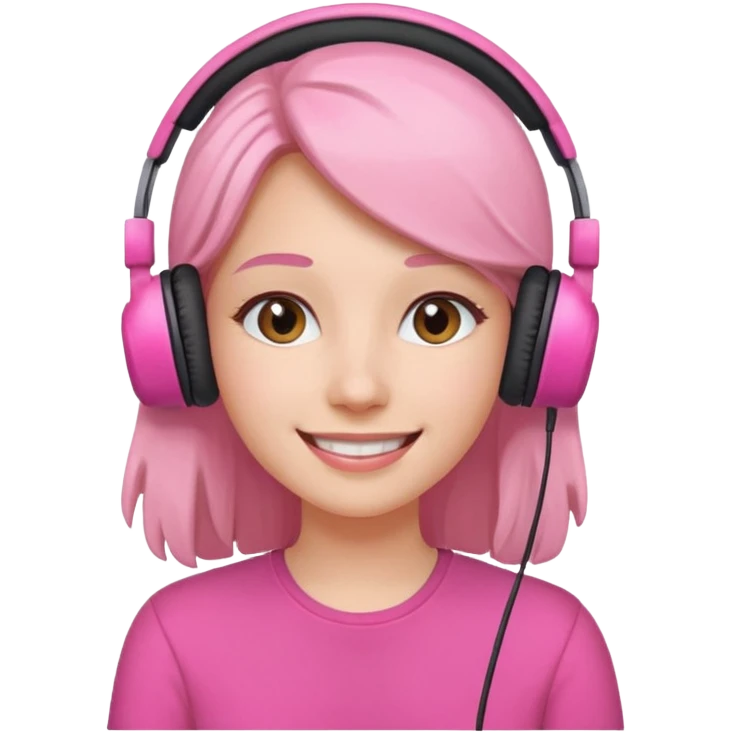 pink video call emoji