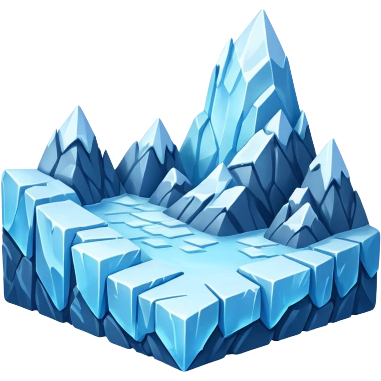 Glacier Forming emoji