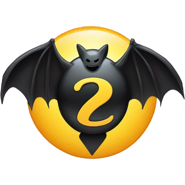 bat signal with a d20 dice  emoji