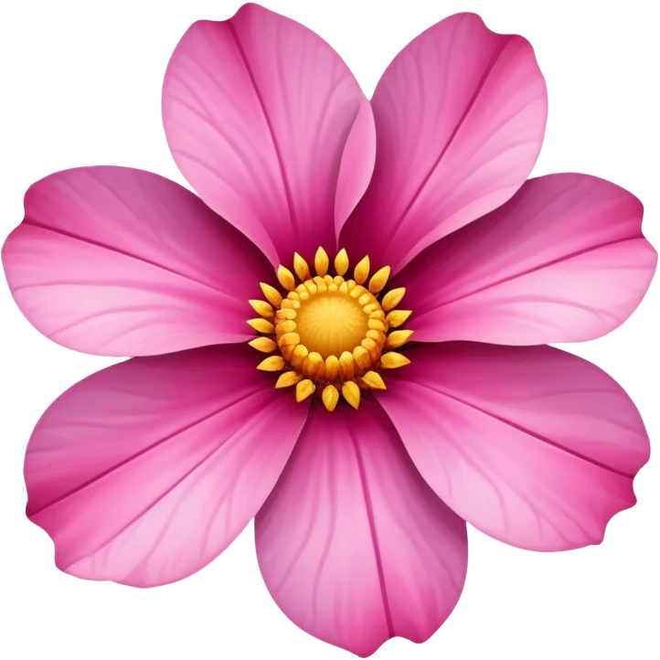 Carnivorous pink flower emoji