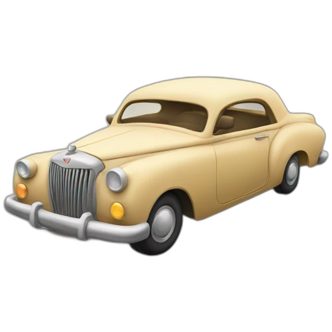 Car grand father sleeping  emoji