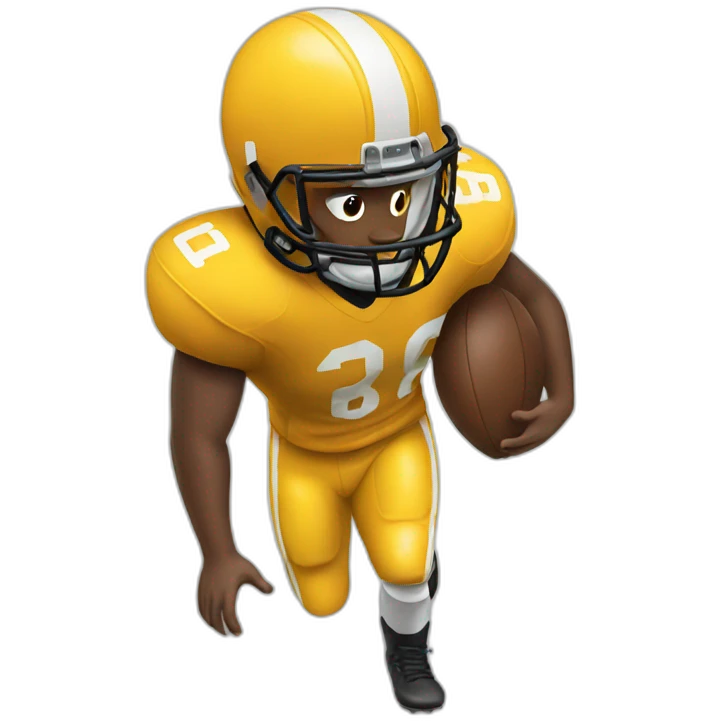 Man playing football  emoji