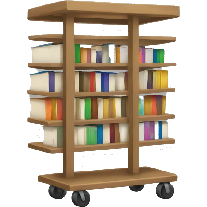 Literature cart emoji
