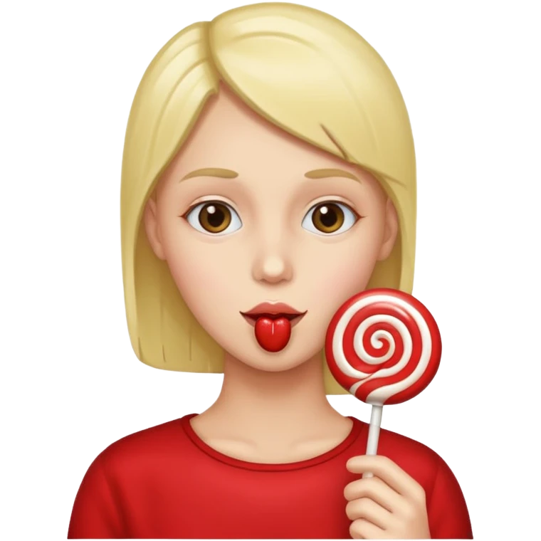 Lolipop yiyen emoji emoji