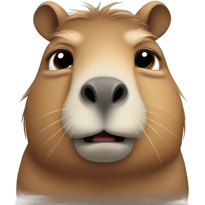 upset capybara emoji