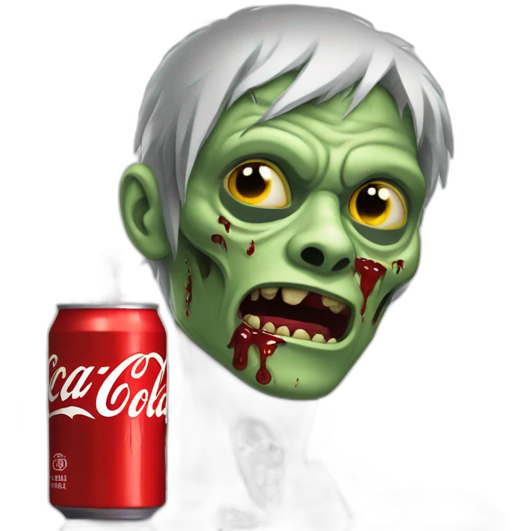 Coca-Cola Zombie emoji