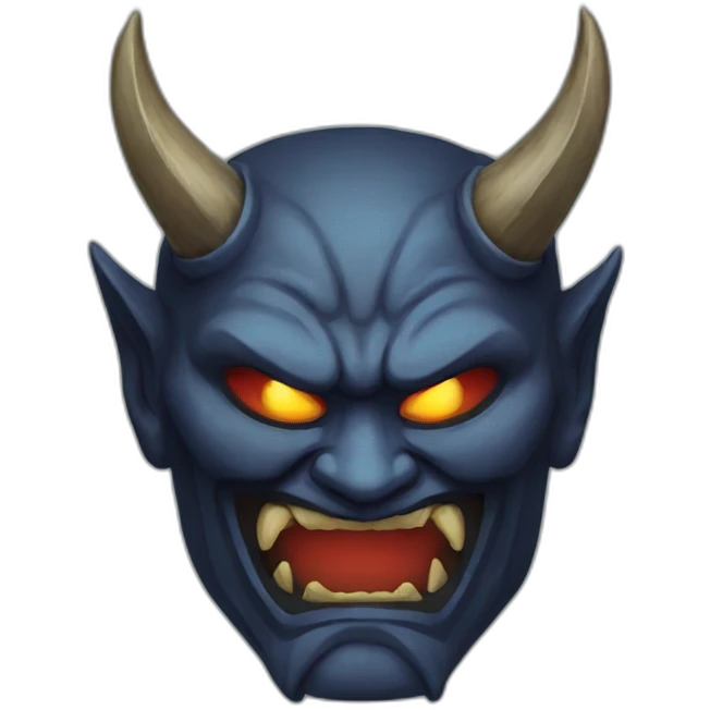 Masque oni emoji