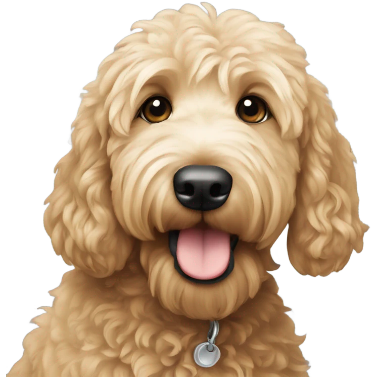 Goldendoodle emoji