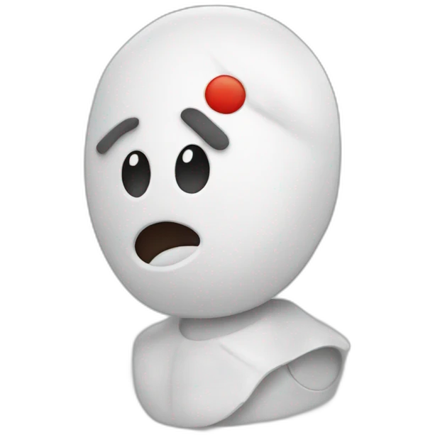 bonhomme qui pleure emoji