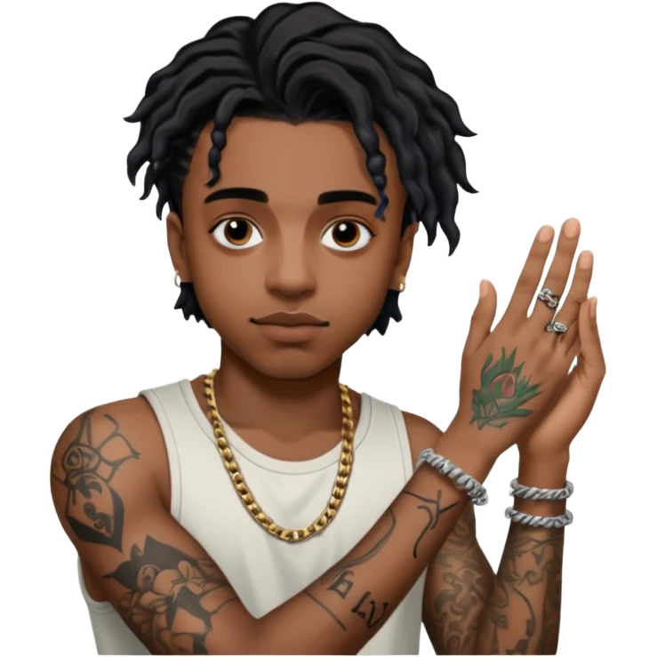 Playboi carti yvl hand  emoji