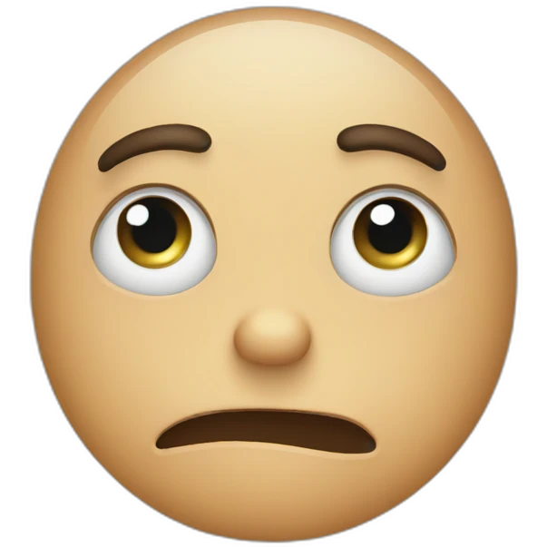 huge eye roll emoji