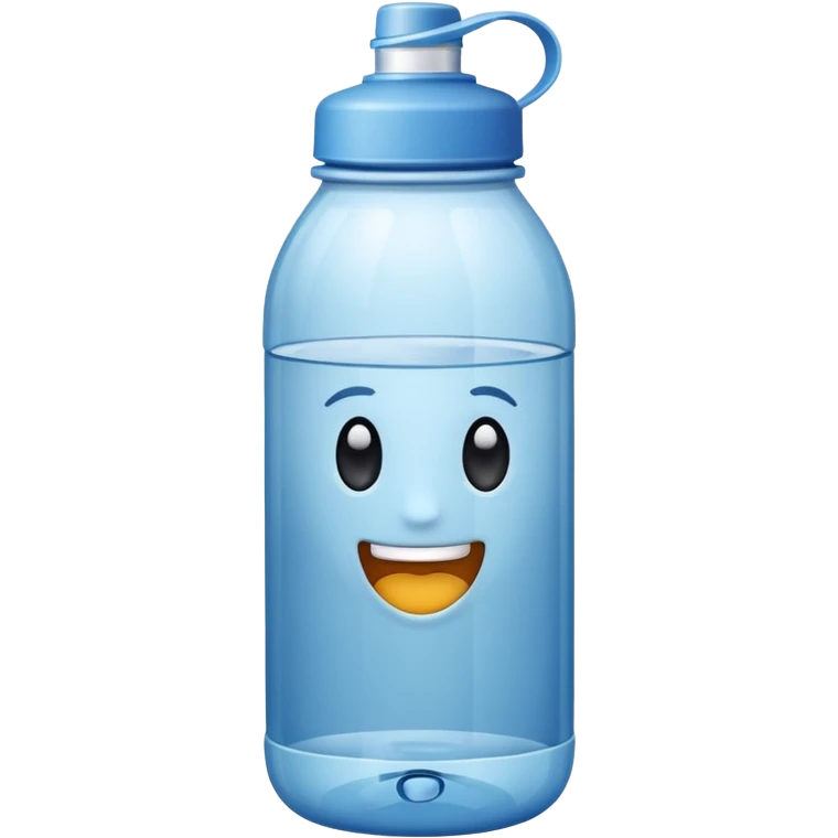 Water bottle emoji