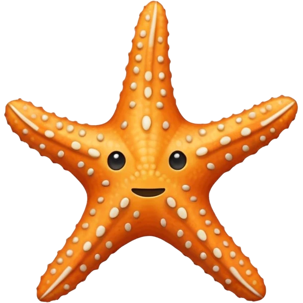 off white star fish emoji
