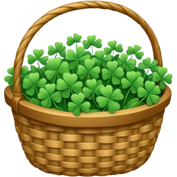 clover grain basket emoji