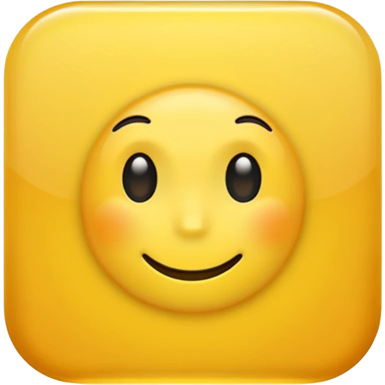 a yellow button look alike youtube logo with gradiant effect and darker outline it will be used for showing something or as starting button  emoji