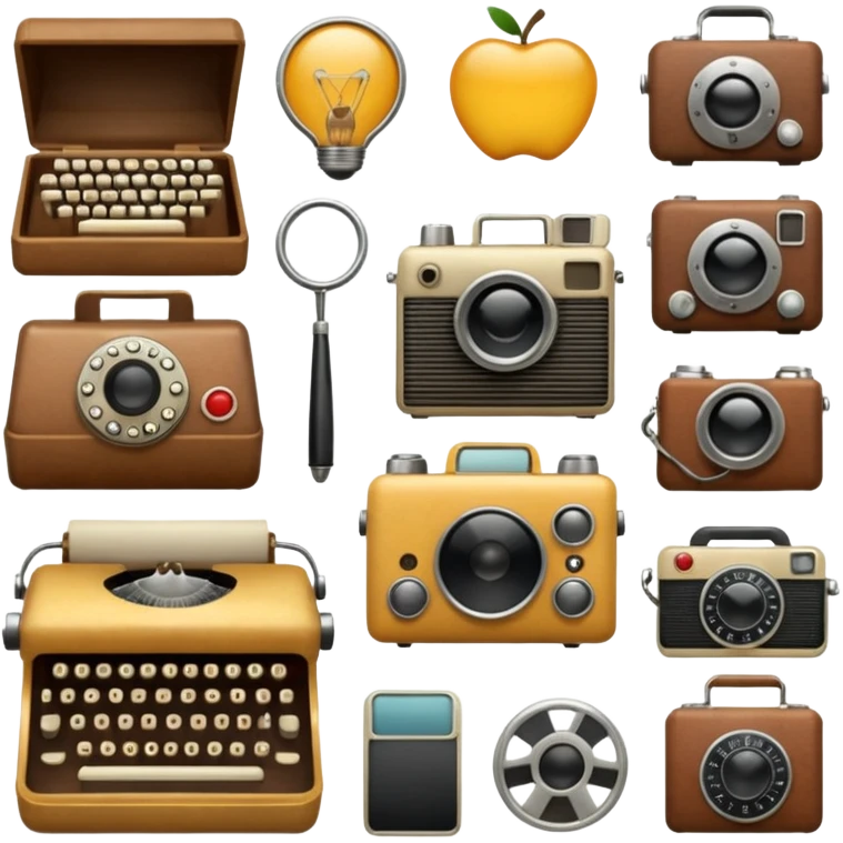 Analog items emoji