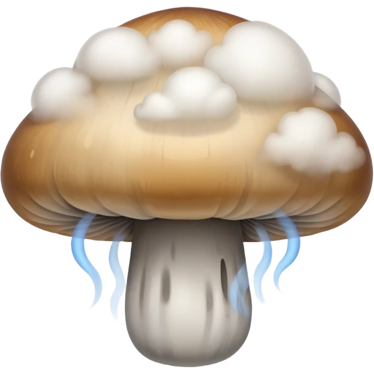 fair, mushroom, smoke emoji