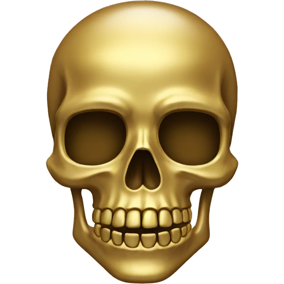 gold Skeleton emoji