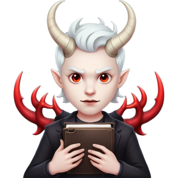 file on demon emoji