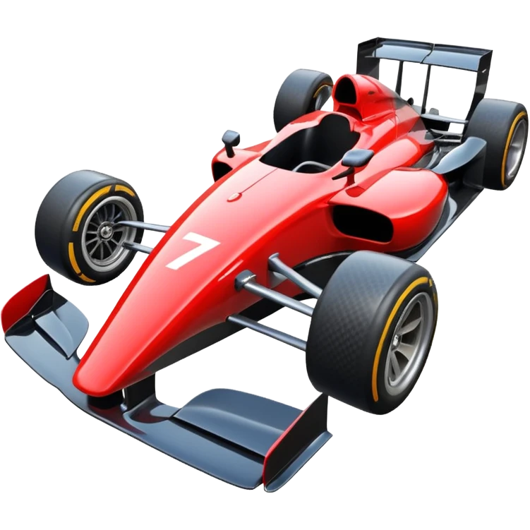 Formula car body piece emoji