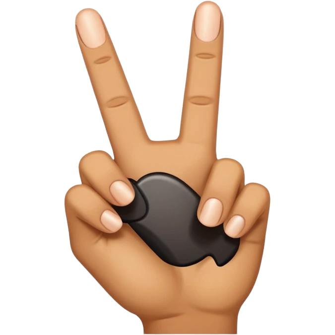 Un doigt d'honneur  emoji