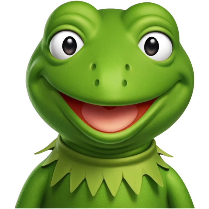 Kermit the frog emoji