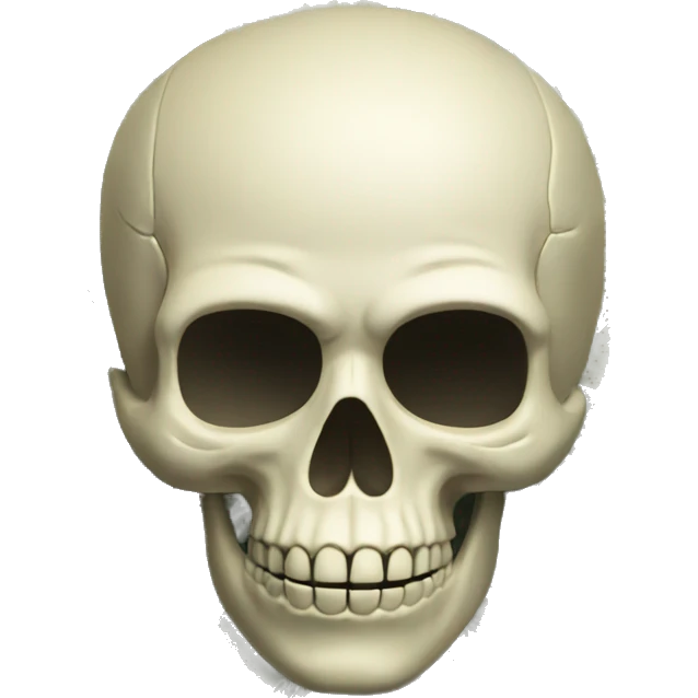 skull head with money  emoji