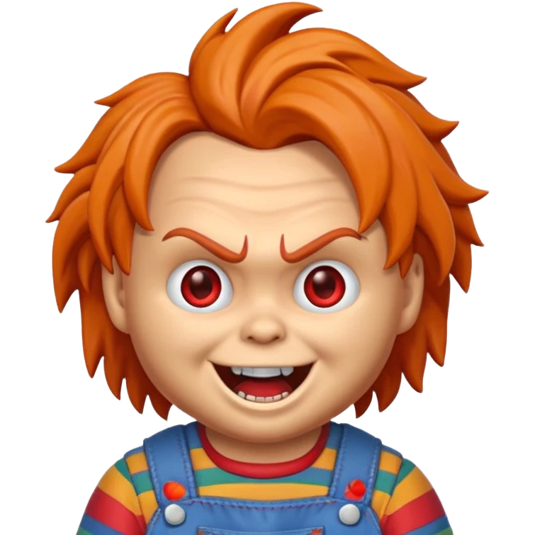 Un emojin de chuky emoji