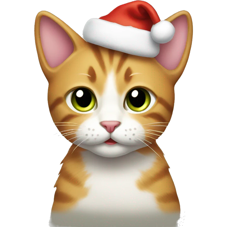 christmas cat  emoji