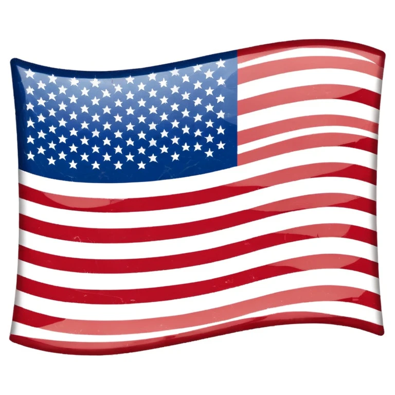 upside down american flag emoji