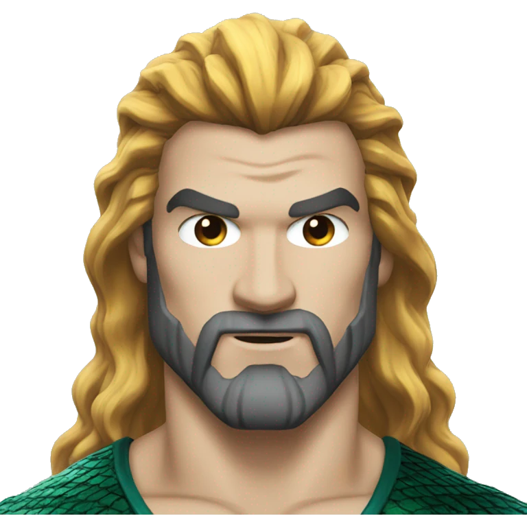 Aquaman face emoji