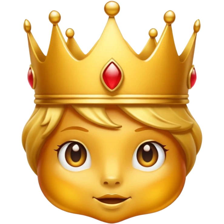 Honey with a crown on top emoji