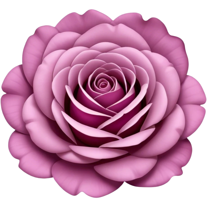 Rose mauve emoji