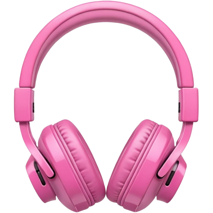 Pink Headphone other model emoji