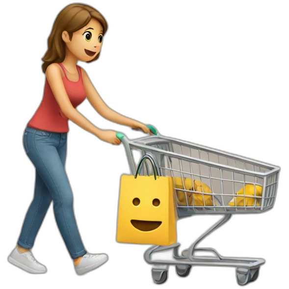 Shoping emoji