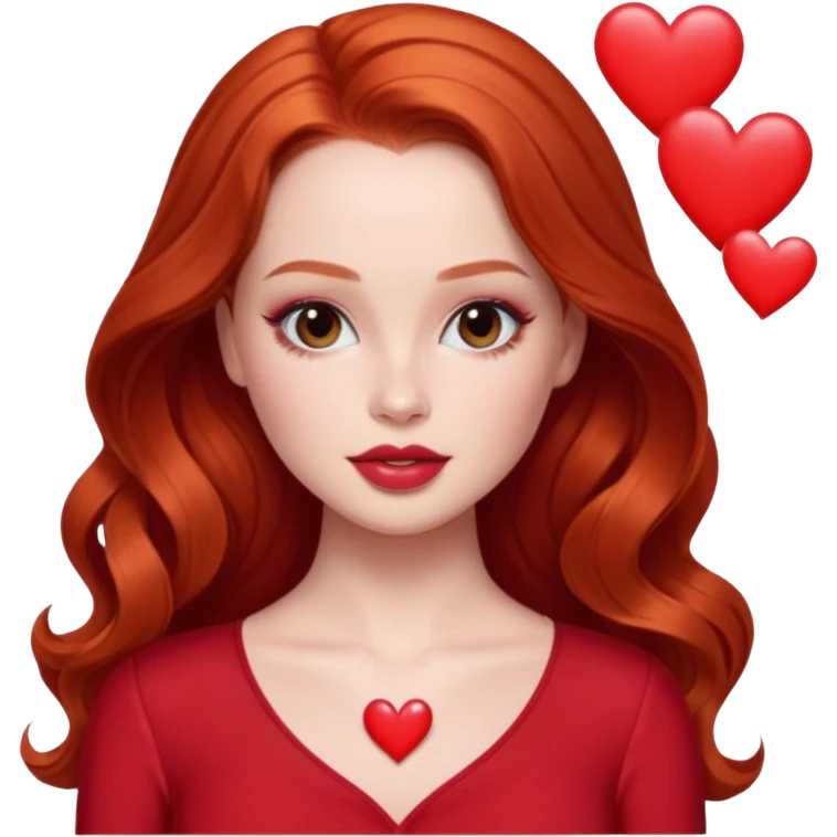 madelaine petsch with hearts emoji