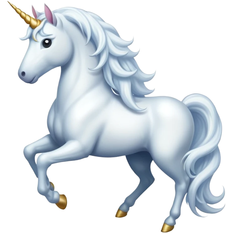 White Unicorn  emoji