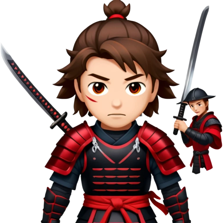 Fierce Samurai emoji