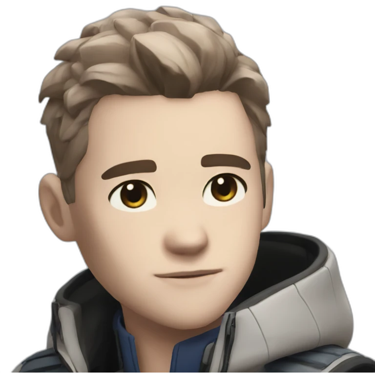 Connor from detroit become human emoji