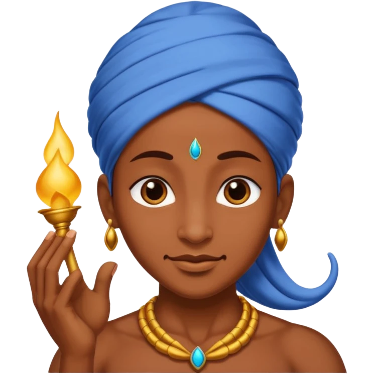 Genie saying it is done emoji