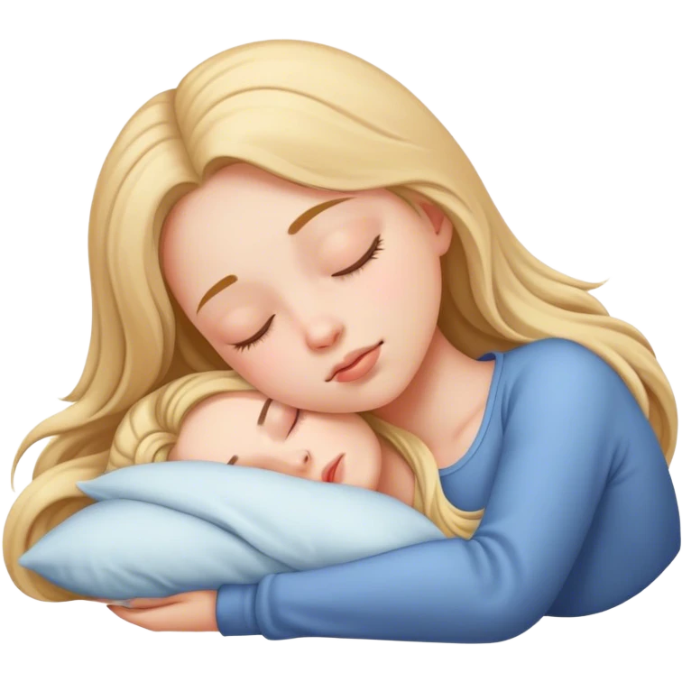 Sleeping  girl emoji