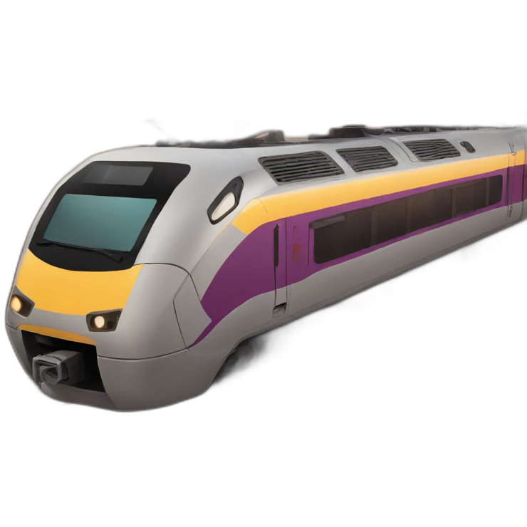 railway in sunset emoji